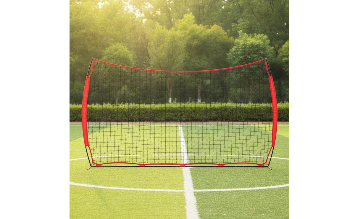 Training Net with Metal Frame Freestanding Sports Deflector NetInstant Setup Versatile-Sport for Athletes, Baseball Athletes, Backyard