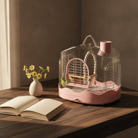 Luxury Portable Bird Cage Villa for Small Birds - New Model 2026
