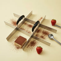 Rectangular Cake Divider with Handles Sturdy Cake Portioner Even Dessert Cutter Easy to Use for Bakers, Bakery