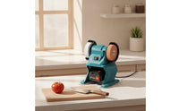 Cordless Bench Grinder with Battery Rechargeable Mini Bench Grinder Compact Electric Tool Grinder Portable for DIYers, Hobbyists, Home Workshop, Garage