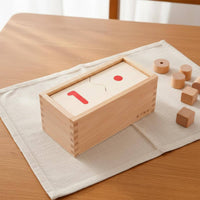 Learning Numbers Puzzle Self-Correcting Counting Puzzle with Storage Box Hands-on Toy for Classroom, Playroom