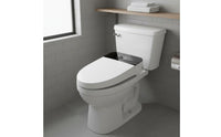 Instant Heating Smart Toilet Seat Single-Piece Design Smart Toilet Seat Cover Motion Sensor Bathroom Fixture Hands Automatic