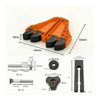 Woodworking Featherboard Adjustable Featherboard with Miter Slot Bar Feather Board Flexible Tool Easy Tension Control
