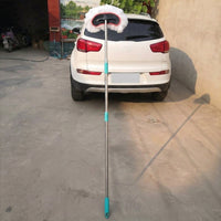 Cleaning Brush for Car Wash Brush Long Handle, Milk Silk Nano Thread Mop for Car Cleaning, Soft Bristles Detailing Brush, Car Washing Tool 1pc