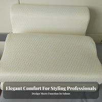 Removable Washable Cover Eyelash Extension Pillow Breathable Contour Memory Foam Pillow Great Gift Idea for Side Sleepers, Spa, Home, Travel