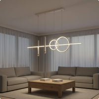 Modern Ceiling Lamp Full Modern Flush Mount Overhead Light Energy Saving Rectangular Flush Mount Light for Whole House, Living Room