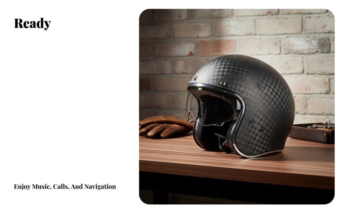 Carbon Fiber Helmet Breathable Carbon Fiber High Impact Resistance for Cruiser Cyclist S, Men, Cruising, Town Commuting, Daily Commute