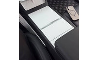 Anti-Scratch Silicone Console Mat Easy Installation Center Console Cover Smudge-Resistant-Resistant Long-Lasting for Electric Vehicle Model Three Owners