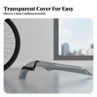 L-Type Chain Cover Long-Lasting Construction 7-Shape Chain Guard Drivetrain Protector Easy Installation Universal Fit