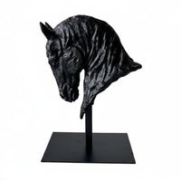 Abstract Horse Sculpture Modern Style Horse Head Statue for Hotel