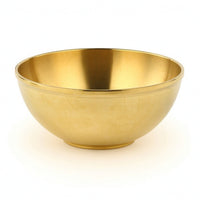 Brass Bowl Polished Offering Bowl Shiny Vessel for Meditation Corner