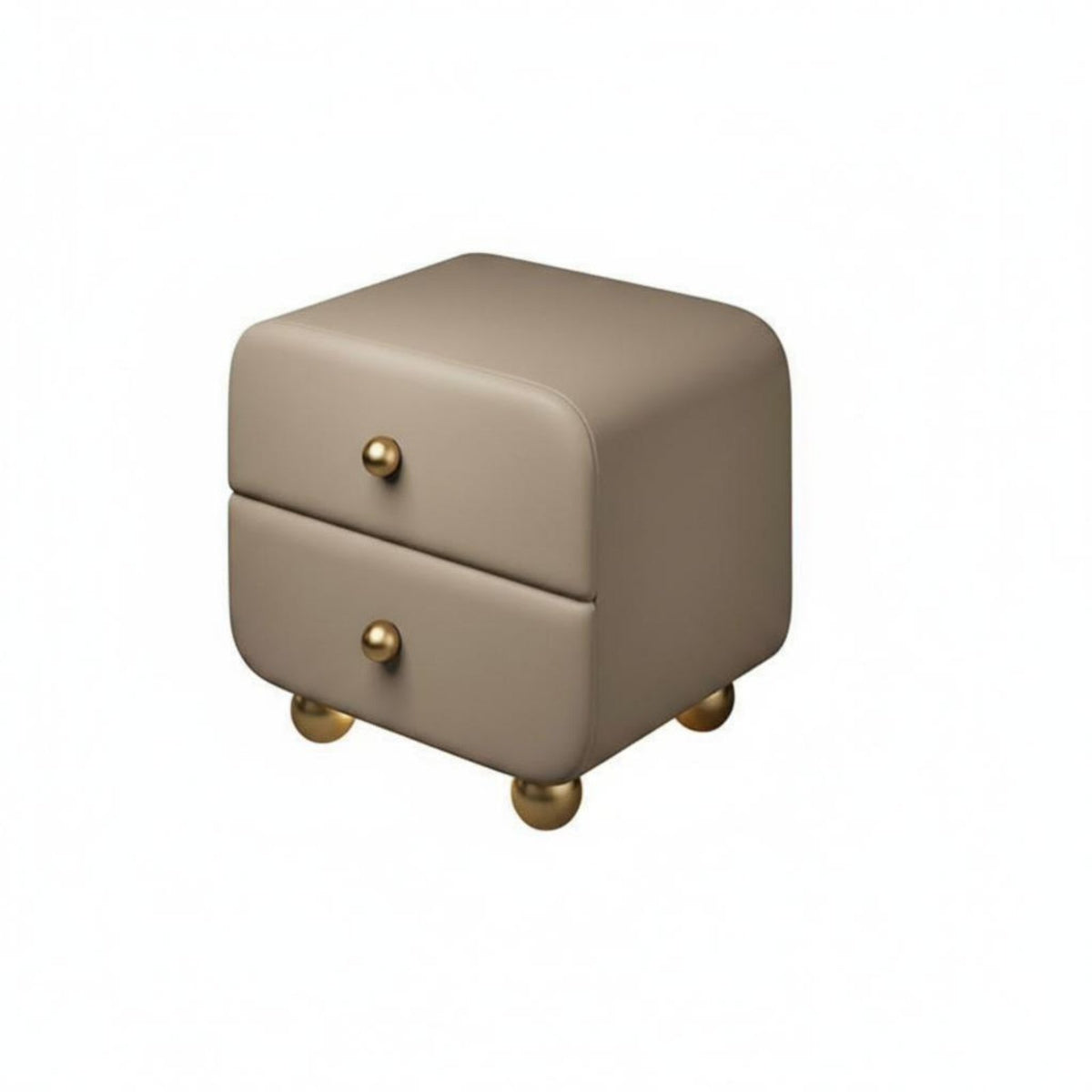 Modern Minimalist and aesthetic NimbusShaped Cabinet Two-Drawer Storage Bedside Table Cute Design Nightstand Fully Assembled for Children, homeowners, Young grown-ups, kid's Room, Nursery