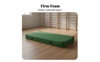 Foldable Gymnastics Mat Thickened Padding High Density Foam Mat Easy to Clean Thick Crash Pad for Gymnasts, Kids, Rock Climbing, Stretching, Outdoor