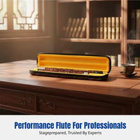 Rosewood Flute, Professional Performance Grade, Collectible Chinese Musical Instrument, G Key, F Key Carving