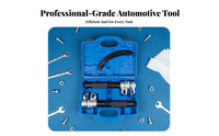 Safety Grips Claw Type Coil Compressor Anti-Slip Thread Strut Coil Compressor Heat-Treated Steel Shock Absorber Removal Tool Set Adjustable for Mechanics, Auto Technicians, DIY Enthusiasts, Workshop, Garage