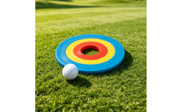Putting Mark with Rings Accuracy Indoor Golf Practice Cup for Golfers, Beginners, Home, Office
