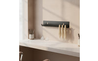 Wig Holder Wall-Mounted Extension Display Holder Compact Wig Display Rack for Hairstylists