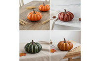 Foam Pumpkin Mini Faux Pumpkin Autumn Decoration for Photo Props