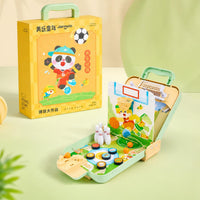 portable tabletop pinball game