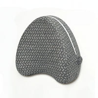 Washable Heart-Shaped Leg Pillow Contoured Memory Foam Leg Pillow Orthopedic Soft for Sleeping