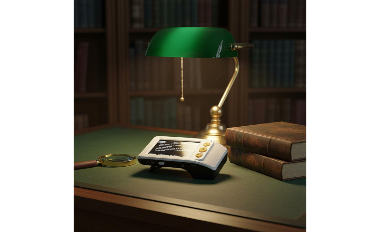 Electronic Reading Enhancer USB-Powered Portable Reading Enhancer Crisp Display Low Vision Reader for People with Weak Eyesight
