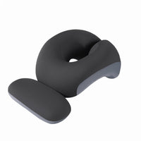 Ergonomic Memory Foam Rest Pillow Central Opening Chest Support Pillow Contoured Desk Cushion Removable