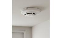 Photoelectric Fire Alarm Early Warning Detection Photoelectric Smoke Sensing Unit Reduces False Alarms Addressable Fire Alarm for, Workplaces