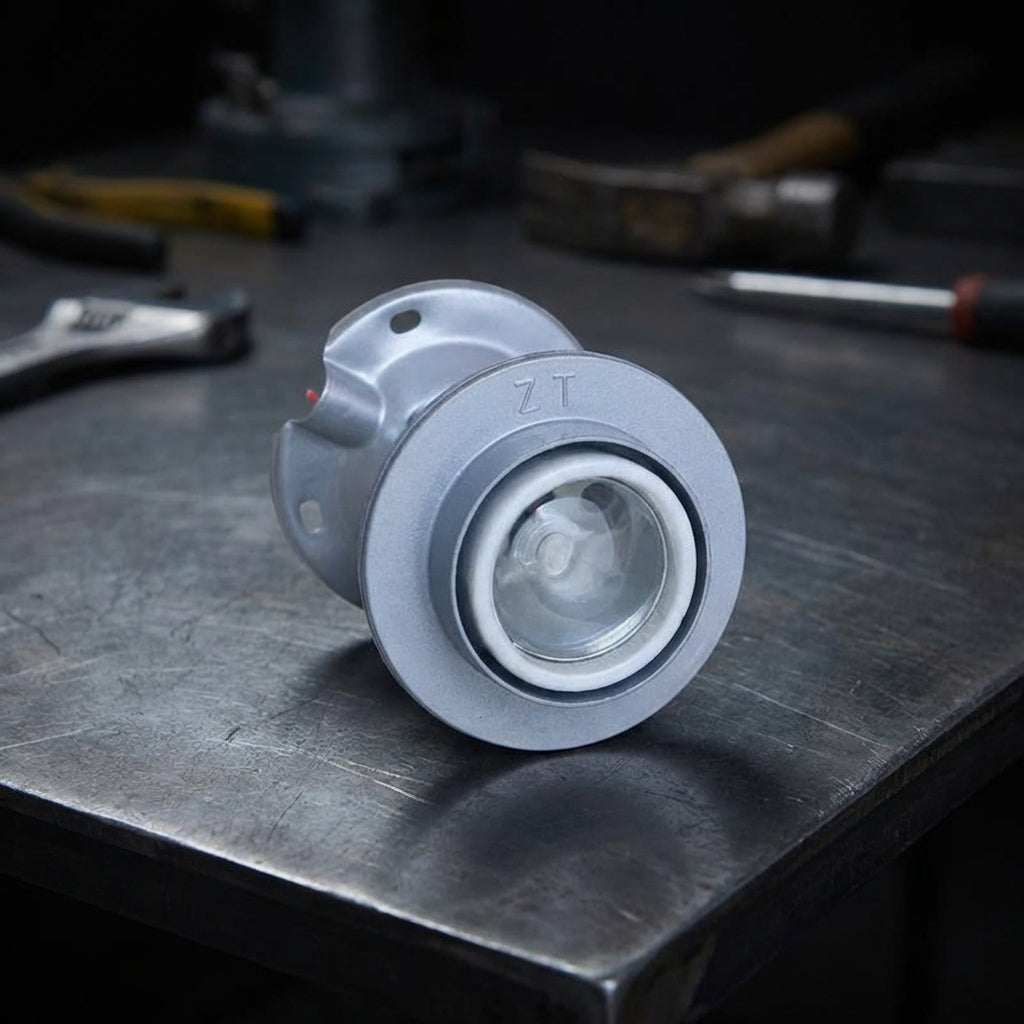 E27 Lamp Holder with Aluminum Alloy Die-casting for Workshop Lighting, High Temperature Resistant Bulb Holder, Heavy Duty Screw Light