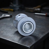 E27 Lamp Holder with Aluminum Alloy Die-casting for Workshop Lighting, High Temperature Resistant Bulb Holder, Heavy Duty Screw Light