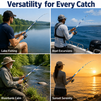 Telescopic Composite Sea Fishing Rod Portable for Australian Anglers All Water