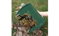 2 Pieces Comb Teeth Plastic Leaf Grabber Curved Panel Hand-Held Leaf Grabber Molded Body Lightweight for Yard Cleanup