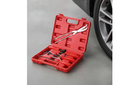 8 Pieces Drum Brake Adjusting Tool Set Drum Brake Spring Removal Pliers Tool Set Portable for Mechanics