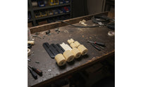 4 Pieces Armature Winding Coil Form Slotted Electric Motor Winding Form Rigid for Workshop
