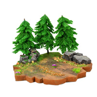 Miniature Scene Material Kit Assorted Diorama Tree Set Mixed Miniature Tree Set for Tabletop Displays