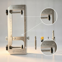 Door Hinge Mortising Template Accurate Door Hinge Template Kit Heavy Duty