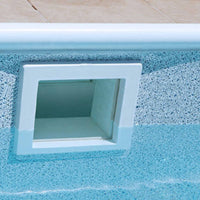 Plastic Pool Skimmer Sleek Pool Skimmer with Pipe Connection