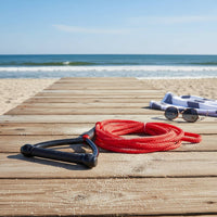 Water Ski Rope with Handle High Tensile Strength Water Ski Rope Comfortable Grip Wakeboard Tow Line for Beginners, Teenagers