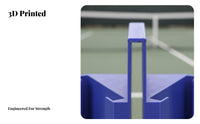 Hands-Unrestricted Recording Tennis Net Camera Mount Lightweight & Portable Tennis Phone Holder Secure Grip for Solo Players