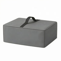 Reinforced Seams Waterproof Printer Cover Silver-Coated Interior Printer Cover with Handle Rectangular Office Accessory Heavy-Duty