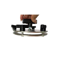Saxophone Repair Tool for Bell Flattening and Edge Folding