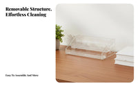 Clear Acrylic Display Stand Space-Saving Multi-Level Pin Holder Easy to Clean Tiered Display Stand for Collectors, Anime Fans, Desktop, Vanity