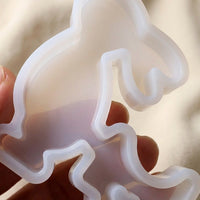Easter Bunny Candle Holder Cast Easy De Cast Ing Easter Bunny Silic Single Reusable Craft Supply Casting Moulds Silicone for Home Decoration Enthusiasts