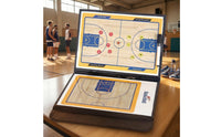 Basketball Tactic Dry-Wipe boardErase Basketball Tactic Board for Team Meetings