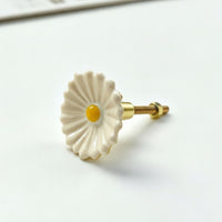 Flower Knob Metal Cabinet Drawer Pull Elegant Cabinet Drawer Knob for Dresser, Lavatory Vanities