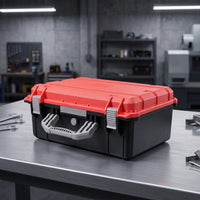 Hard Carrying Case Safeguarding Hard Case with Handle Storage Box Heavy Duty Shockproof for Technicians, Travel, Field Work