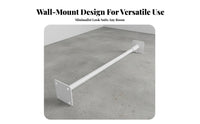 Wall Mounted Pull-up Bar Indoor Outdoor Use Wall Mounted Pull up Bar Heavy Duty Steel Fitness Equipment for Adults, Women, Strength Training, Garage