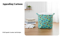 Foldable Frame Storage Box Foldable Clothes Container Stackable for Dorm Room