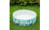 Collapsible Foldable Pool Portable Non-Inflatable Pool Easy Setup Space-Saving for Children, Toddlers, Families, Backyard, Garden, Patio
