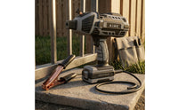 Trigger Handle Portable Converter Welder Hard Carrying Case Handheld-gripGrip Welder Compact Portable Stick Joining Machine Corded