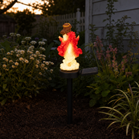 Creative Portable Garden Statue Light for Outdoor Decor